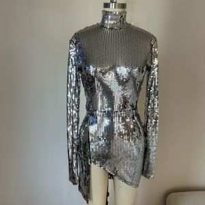HOUSE OF MARQUETTE sequins dress